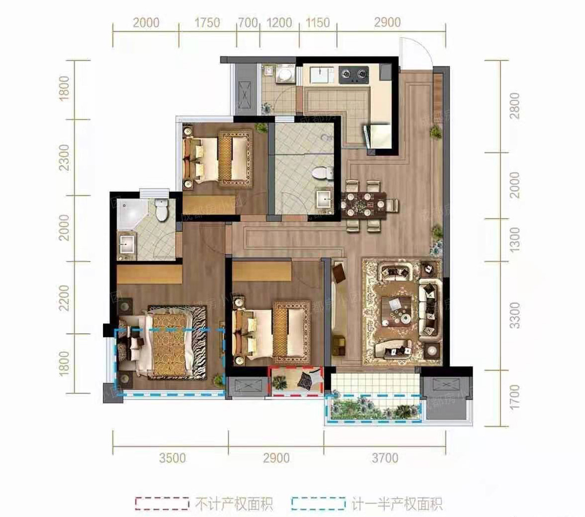 光華壹號二期戶型圖