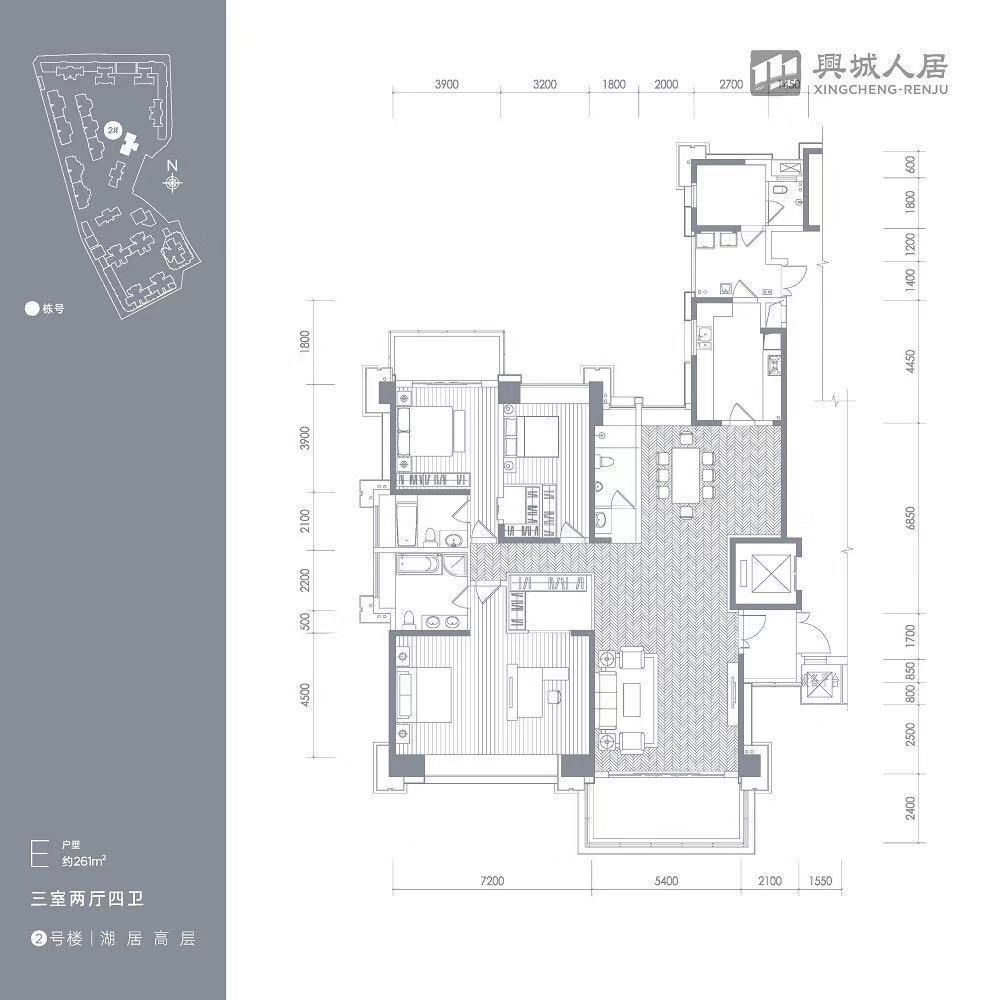 人居東湖長島戶型圖