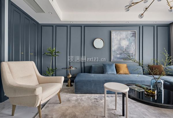 客廳樣板房效果圖
