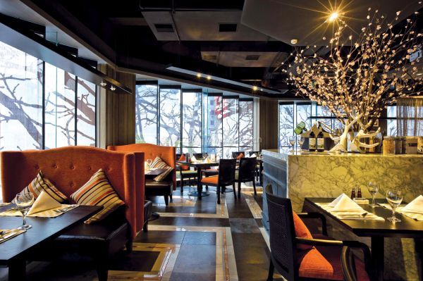 風味獨特的餐飲連鎖店裝修效果是怎樣設計出來的 