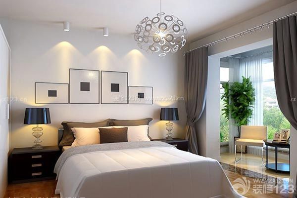 半包裝修現(xiàn)代簡約臥室裝修圖