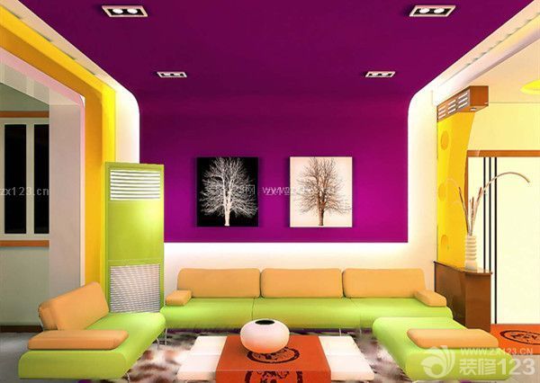 客廳墻面怎么裝修之色彩篇