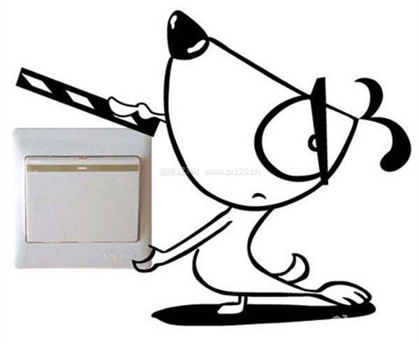 插座裝飾效果圖