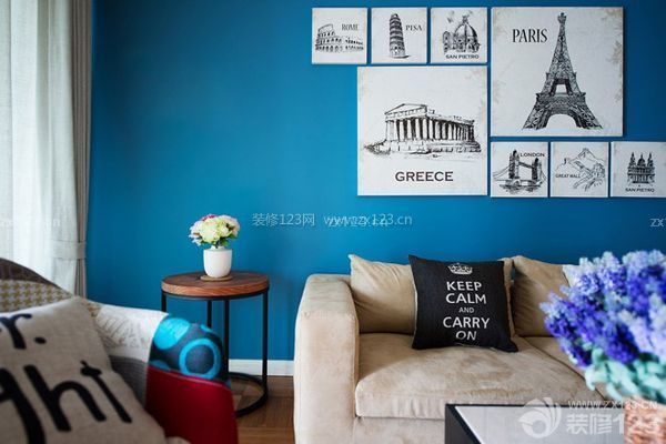 裝飾畫選購技巧2、釋放墻壁空間感