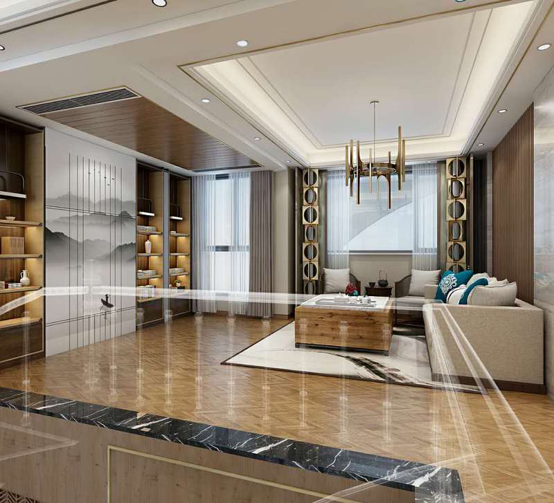 萬科君悅云臺裝修效果圖