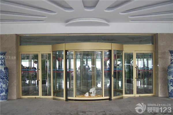 自動(dòng)門安裝效果圖
