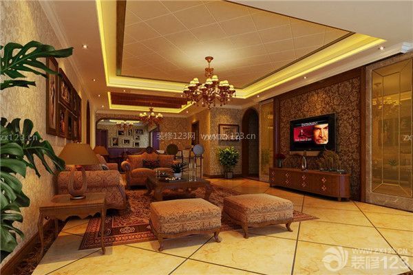 美式鄉(xiāng)村新房裝飾