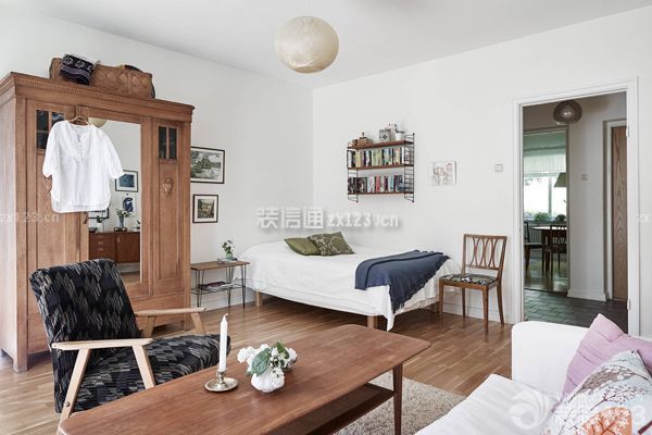 家裝北歐風格特點4：空間設計流暢、簡潔