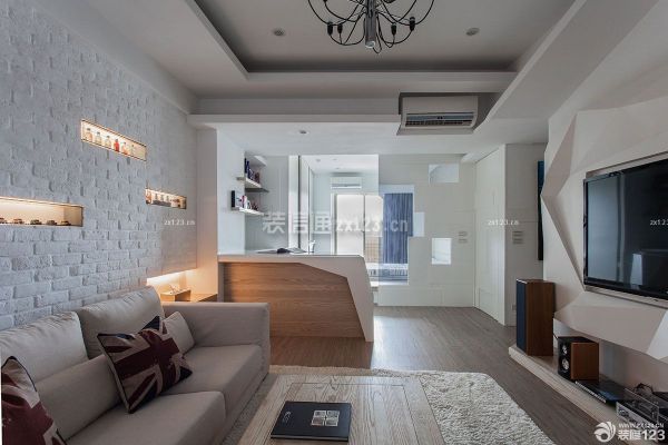 小戶型裝修原則4：避免繁復圖騰出現