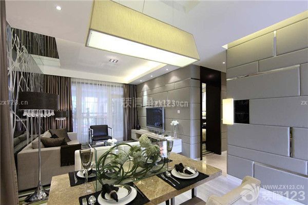 黑白家裝風格之餐廳