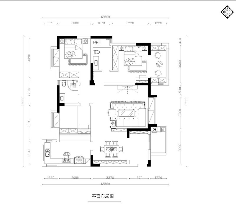 西樾錦宸熙上戶型圖