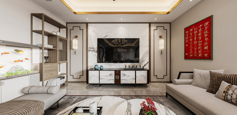 龍湖西府瑯悅裝修效果圖